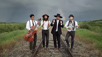 The Dead South live on tour